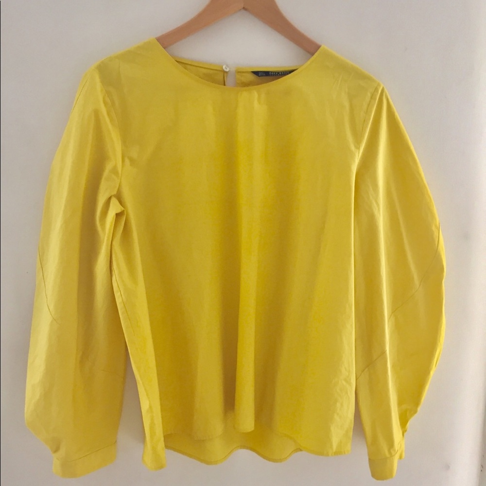 Zara Yellow Top